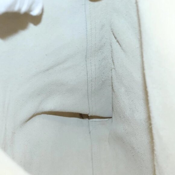 GUCCI Web Sherry Line Tote Bag Leather Ivory 572768 Auth mr1460 - Picture 15 of 16